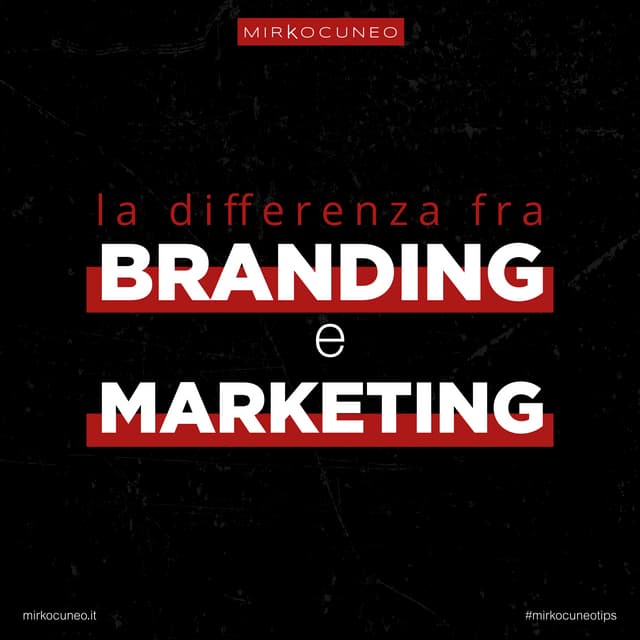 Differenza fra branding marketing