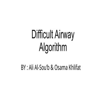Difficult airway anaesthesia lecture.pptx