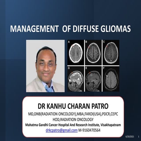 MANAGEMENT OF LOW GARDE GLIOMA