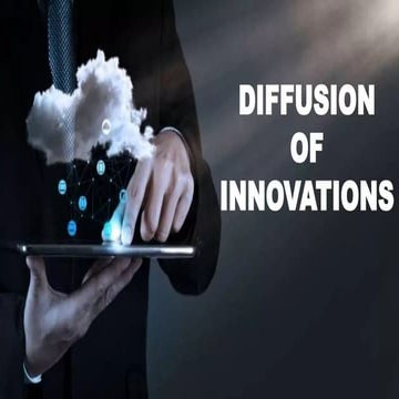 Diffusion Of Innovation Theory Ppt Pdf Pptx