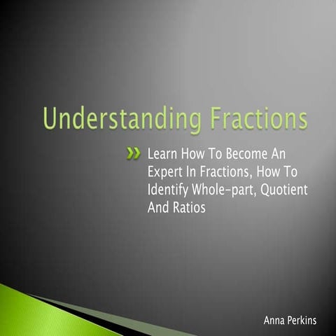 Understanding Fractions