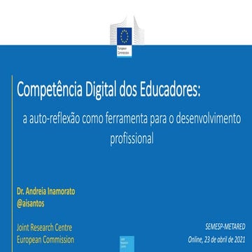 DigCompEdu: competencia digital dos educadores