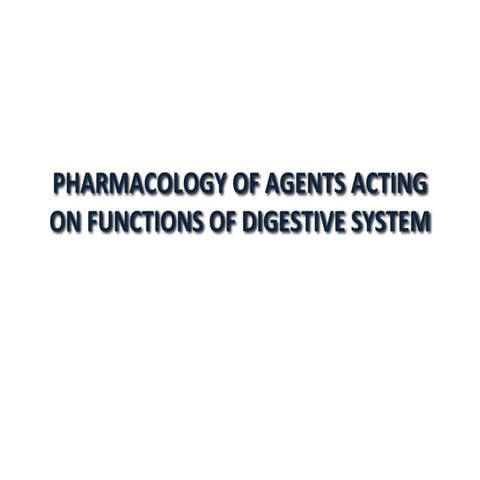 Digestion ,preparations influencing appetite, | PDF