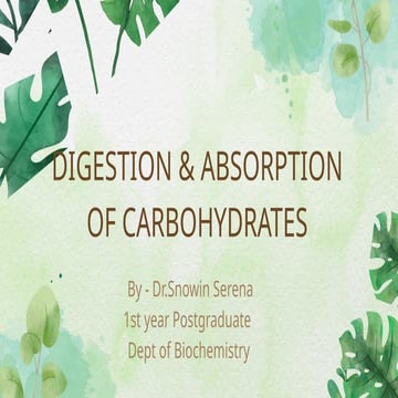 Digestion & Absorption of carbohydrates.pptx.pptx