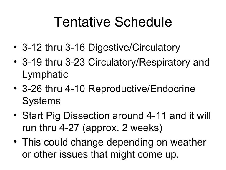 Digestion and urinary