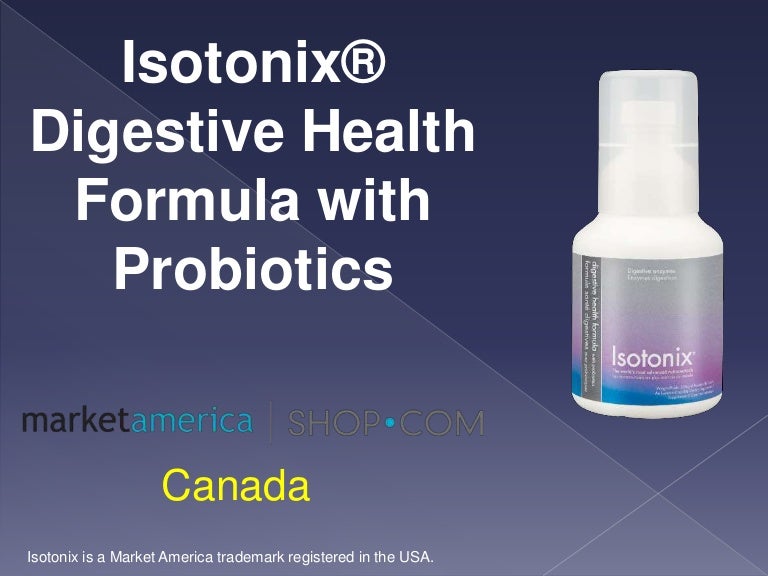 Isotonix Digestive Enzymes with Probiotics Presentation