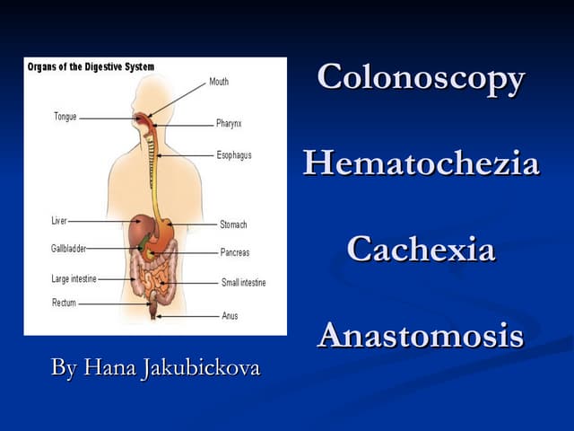 Colonoscopy- A Pictorial Overview | PPTX