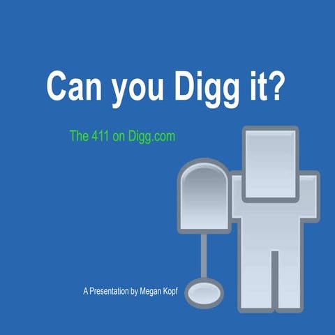 Using Digg | PPTX