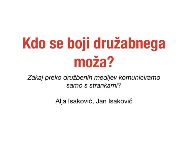 Diggit 2013: Kdo se boji družabnega moža