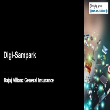 The Digital Insurer Award - Bajaj Allianz General (Digi Sampark)