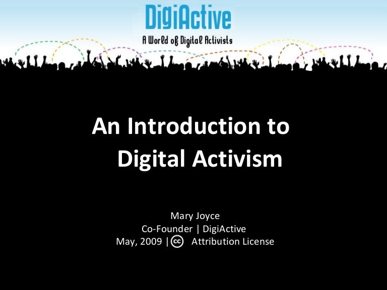 Introduction to Digital Activism