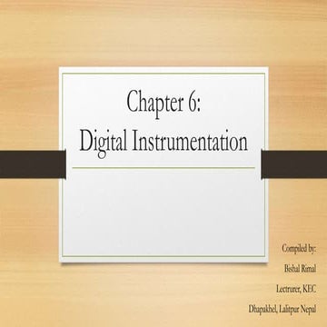 Digial instrumentation fnal