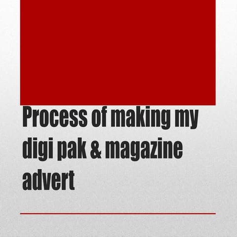 DIGI AND MAGAZINE ADVERT