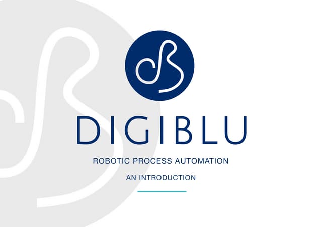 An Introduction to RPA