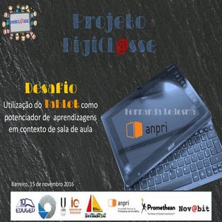 Digiclasse: Utilização do Tablet co...