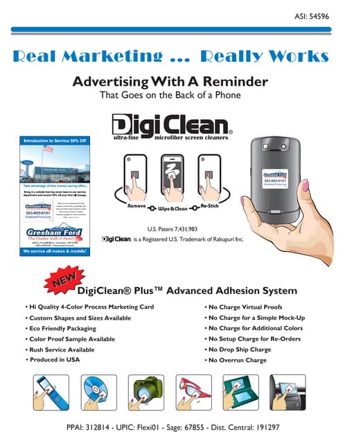 Digi Clean Brochure