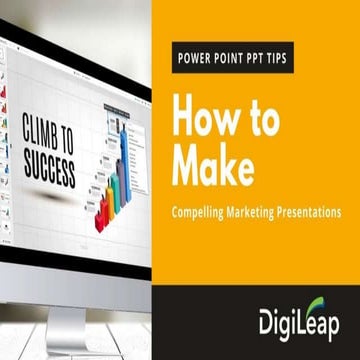How to make compelling marketing presentations | PPT