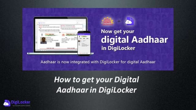Demo: How to get your Digital Aadhaar (eAadhaar) in DigiLocker