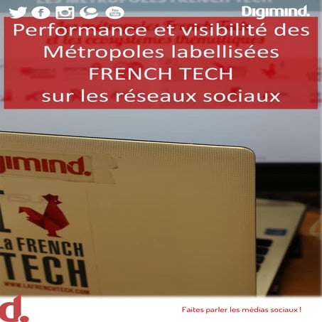 Performance et visbilité des Métropoles labellisées FRENCH TECH sur les résea...