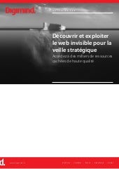 Le Web Invisible pour la Veille