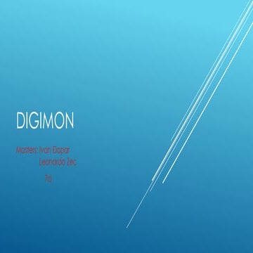 Digimon   leonardo zec & ivan đopar 7.d