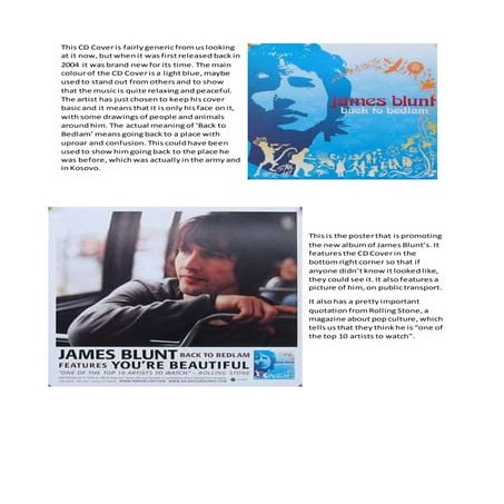 Digipack and advert analysis