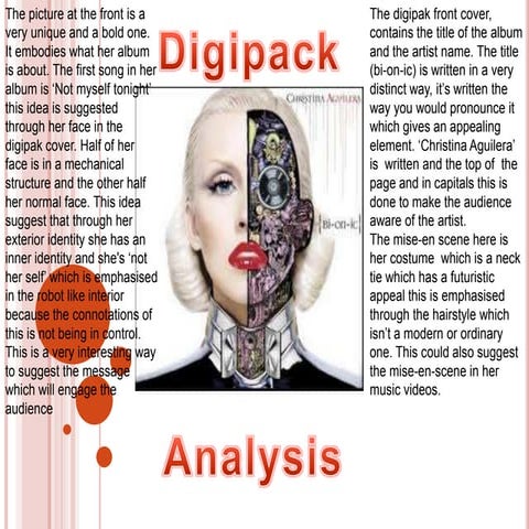 Digipak and artist promotion