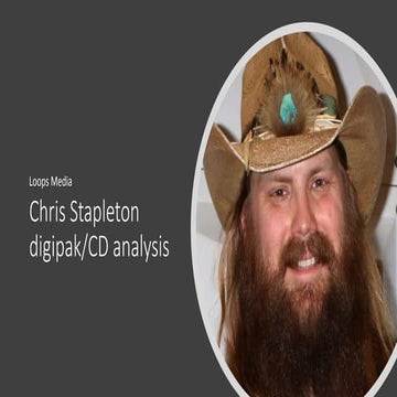 Digipak   chris stapleton loops media