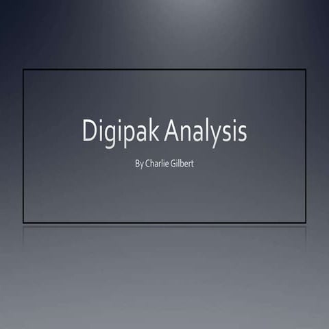 Fall Out Boy's Digipak Analysis for Infinity On High | PPTX
