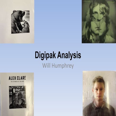 Digipak Analysis - Arctic Monkeys | PPTX