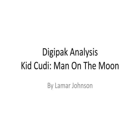 Digipak analysis | PPTX