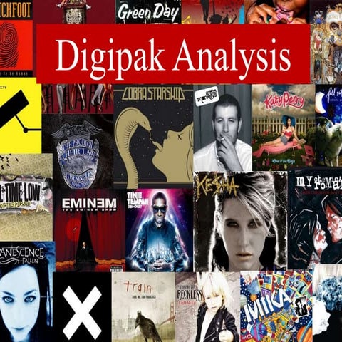 Digipak analysis