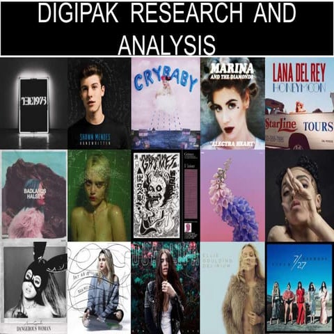 Digipak Research and Analysis