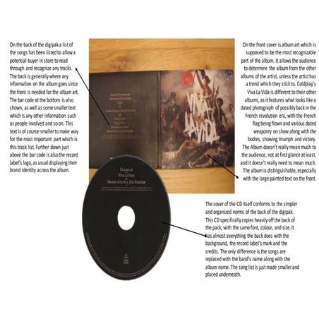 Digipak Analysis