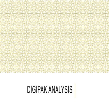 Digipak Analysis