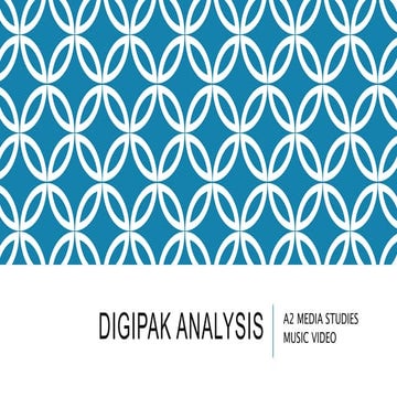 Adele 21, Digipak Analysis | PPTX