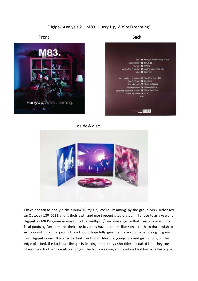 TÉLÉCHARGER M83 HURRY UP WERE DREAMING M83 UP WERE DREAMING TÉLÉCHARGER HURRY
