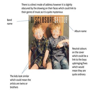 Digipak analysis disclosure