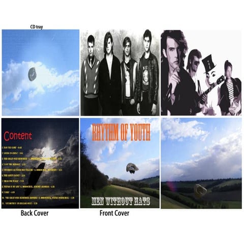 Digipak design in powerpoint