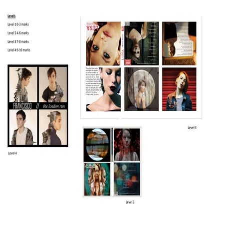 Digipak draft and final examples | DOCX