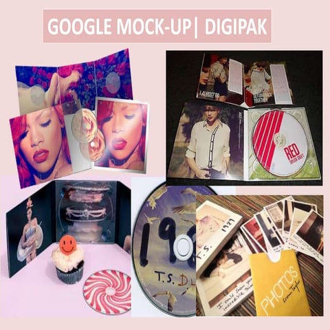 Digipak progression   mockup