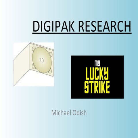 Digipak research