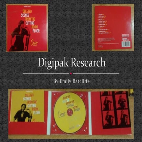 Digipak research