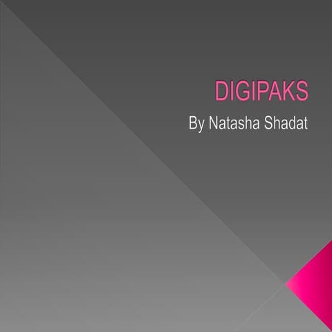Digipaks