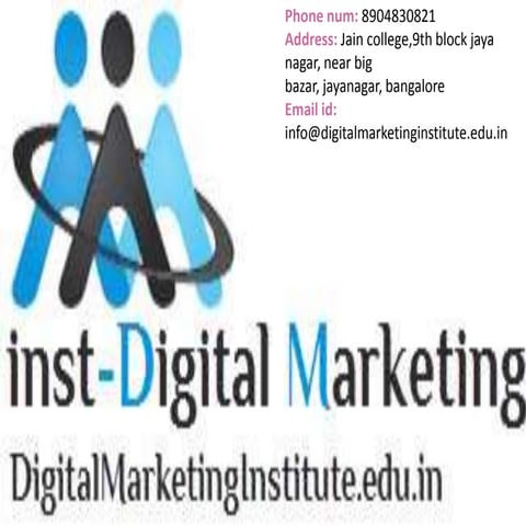 online marketing workshop in bangalore