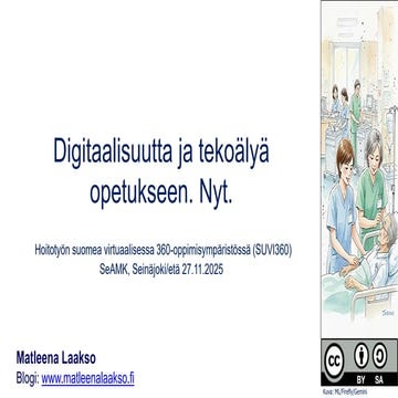 Digitaalisuutta ja tekoälyä opetukseen 27.11.25