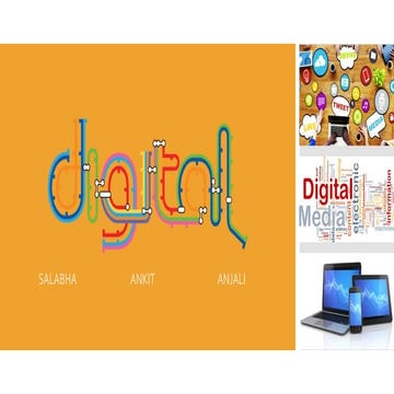 Digital Progress of India explained with the FICCI Report 2017 - Powerpoint P...