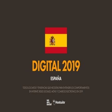 Digital 2019- Estudio Hootsuite