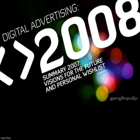 Digital Advertising Before and After 2008