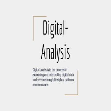 Digital- Analysis.